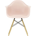 Eames Plastic Armchair Daw - 41 Pale Rose - Ash Honey Tone - Matstolar - Charles & Ray Eames - Rosa - Metall/trä/plast