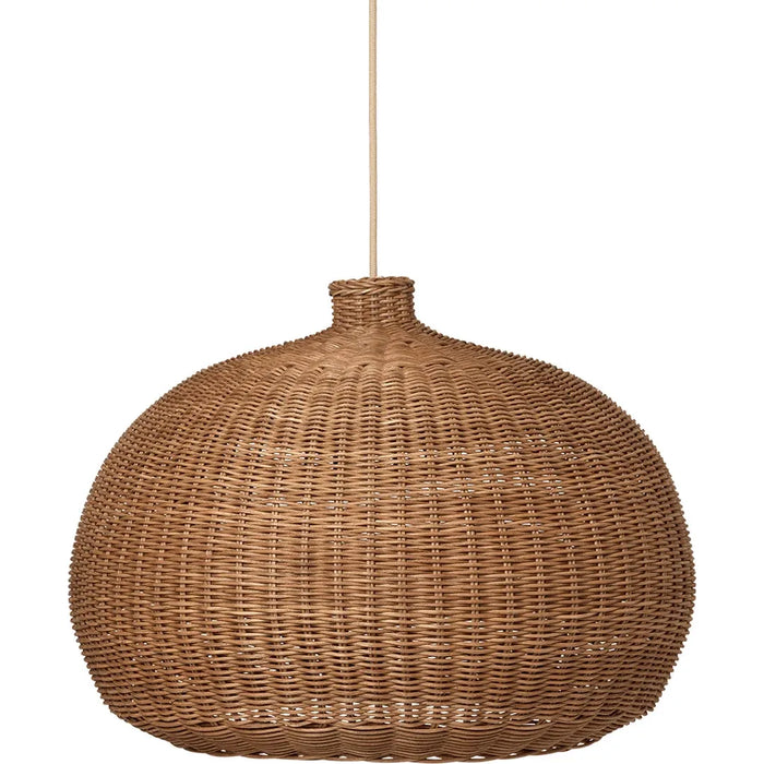 Photo of Braided Lampshade - Lampeskærm - Belly - Natural - Ø54 X H40 Cm