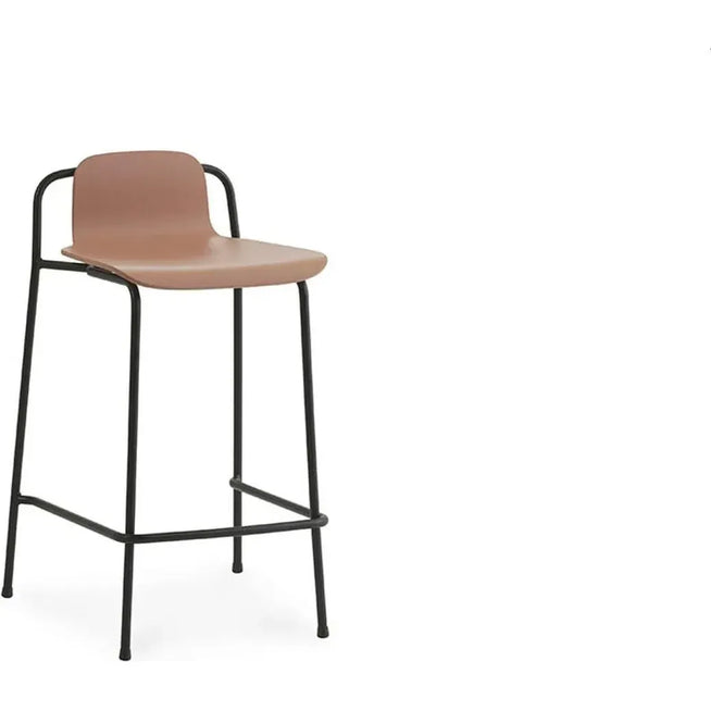 Photo of Studio Bar Stool 65cm Black Steel