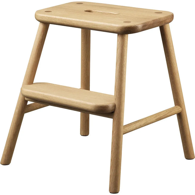 Photo of J180 Sønderup Step Stool Oak Nature Oiled