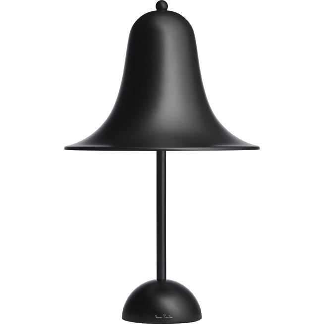 Photo of Pantop Table Lamp - Matt Black - Bordslampor - Verner Panton - Svart