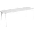 Thumbnail photo of Week-end, Large Rectangular Table, White - Trädgårdsbord - Studio Brichet-ziegler - Vit - Metall