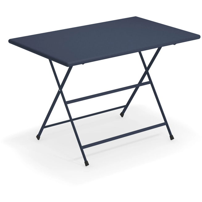 Photo of Arc En Ciel Folding Table 110 cm, Dark Blue - Garden Table - Blue - Metal