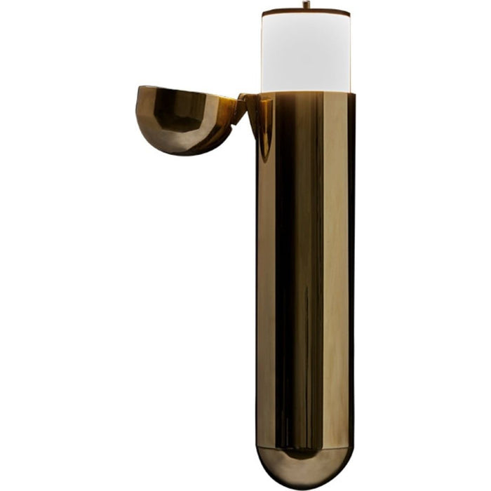Photo of Isp Left Wall Lamp Polished Brass - DCW Editions