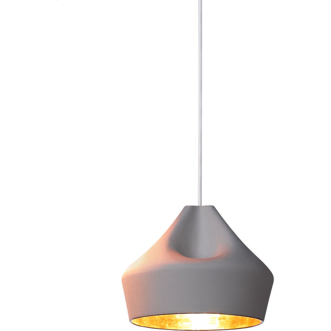 Photo of Pleat Box 24 Led - Grey, Gold - Pendellampor - Mashallah,xavier Mañosa - Grå