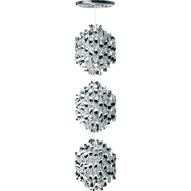 Photo of Spiral Sp3 Pendant Silver - Pendant Lamps