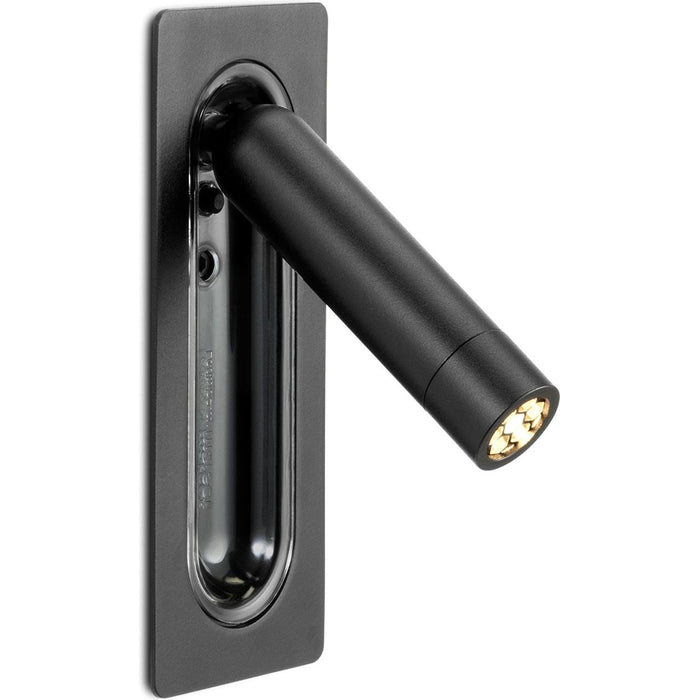 Photo of Ledtube Rsc - Matt Black - Bedside Lamps - Daniel López - Black