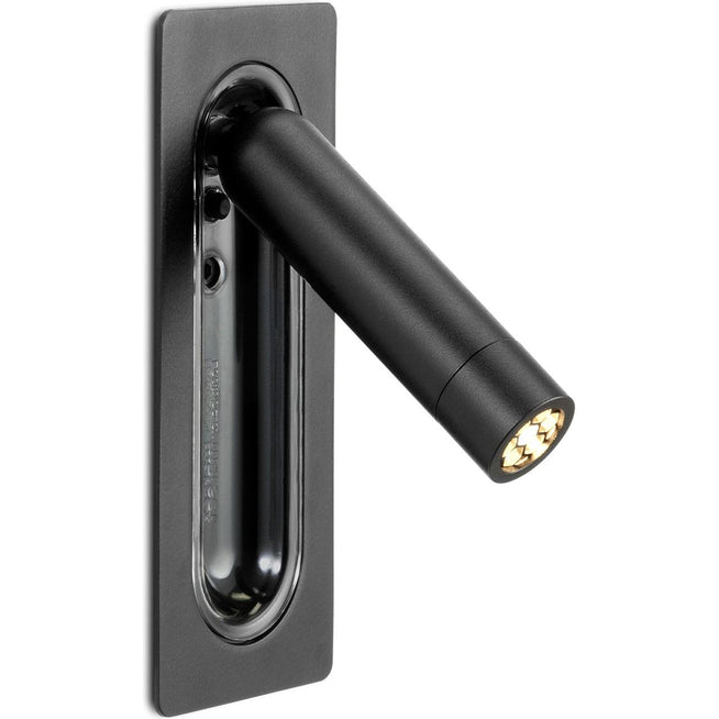 Photo of Ledtube Rsc - Matt Black - Bedside Lamps - Daniel López - Black