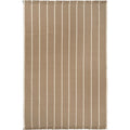 Thumbnail photo of Calm Kelim Tæppe - Gulvtæppe - 140 X 200 - Dark Sand/off-white - W140 X D1 X H200 Cm