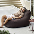 Thumbnail photo of Beanbag Chair - Sækkestol - Dark Grey - H70 X B100 X D140 Cm
