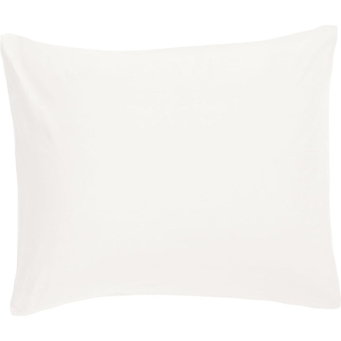 Photo of Naked Percale Pillowcase Ogland White - Pillowcase - Emma Hedberg - White