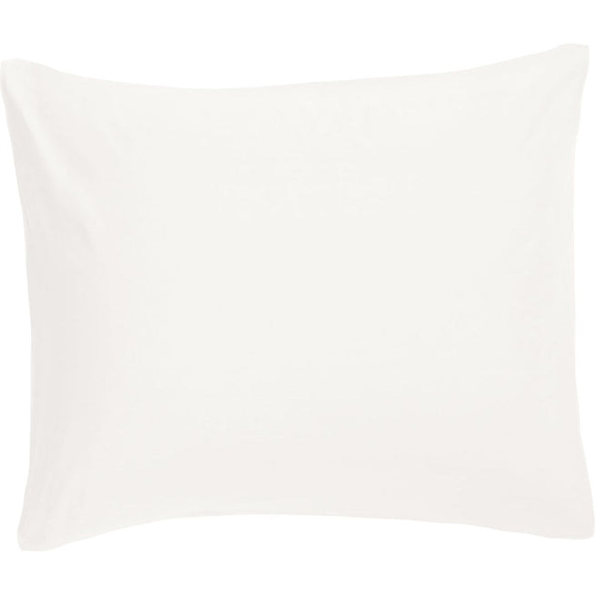 Photo of Naked Percale Pillowcase Ogland White - Pillowcase - Emma Hedberg - White
