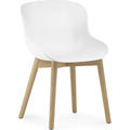 Thumbnail photo of Hyg Chair Wood - Dining chair - White - Oak - H: 84 x L: 54 x D: 53.5 x Sh: 46 cm