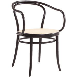 Photo of No.30 Karmstol Rattansæde Sortbejdset B123/new Rattan