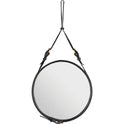 Adnet Wall Mirror, Circular Small