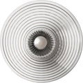 Thumbnail photo of U12 Sletterhage Wall Lamp Fluted Glass-aluminium