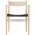 Thumbnail photo of Carl Hansen - Ch37, soaped beech, black braided paper string - Dining chairs - Hans J. Wegner - Wood