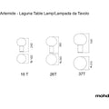 Thumbnail photo of Laguna 16 Table Lamp