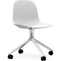 Form Chair Swivel 4W - Aluminium