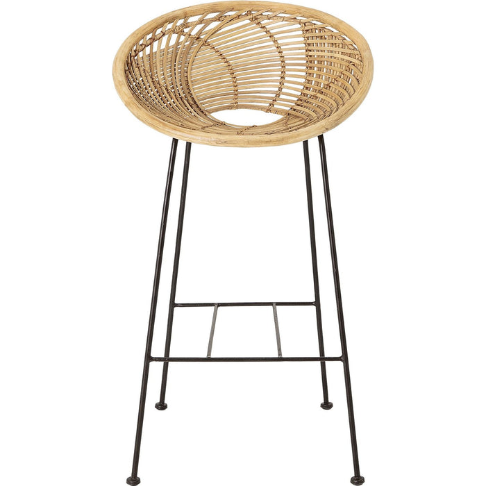 Photo of Rattan by Yonne Bar Stool - Natural
