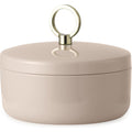Thumbnail photo of Ring Box - Krukke - Medium - Sand - H: 8,5 X Ø: 10 Cm