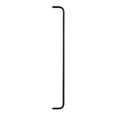 Thumbnail photo of String Rails for Metal Shelves 78, Black - Shelving - Nils Strinning - Black - Metal