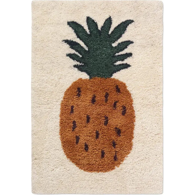 Photo of Fruiticana Tufted Rug - Children's rug - Pineapple