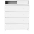 Thumbnail photo of Keep Chest Of Drawers - New White / Snow Legs - Byråer - Peter J. Lassen - Vit - Trä