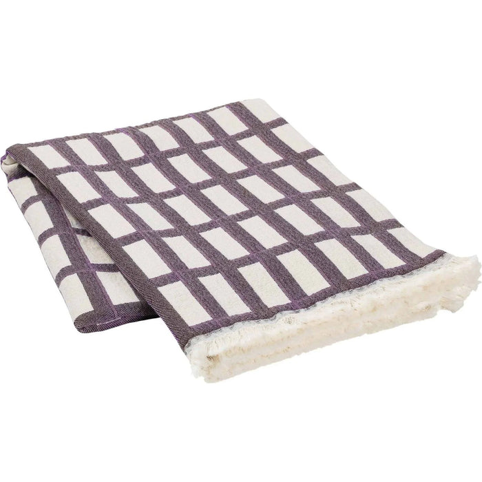 Photo of Isa Plaid Purple - 130x180cm