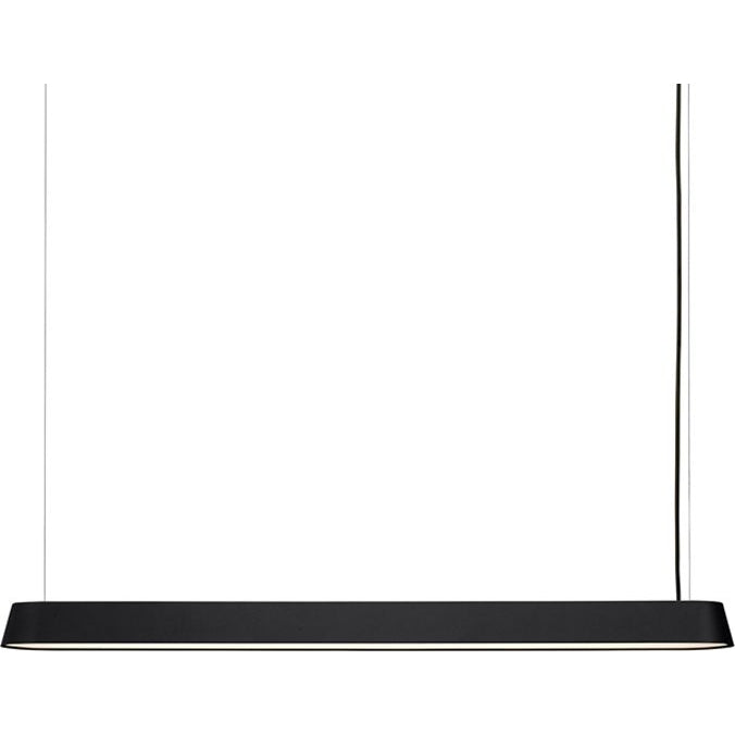 Photo of Linear Pendant Lamp / 87,2 cm Black - Pendant Lamps - Thomas Bentzen - Black