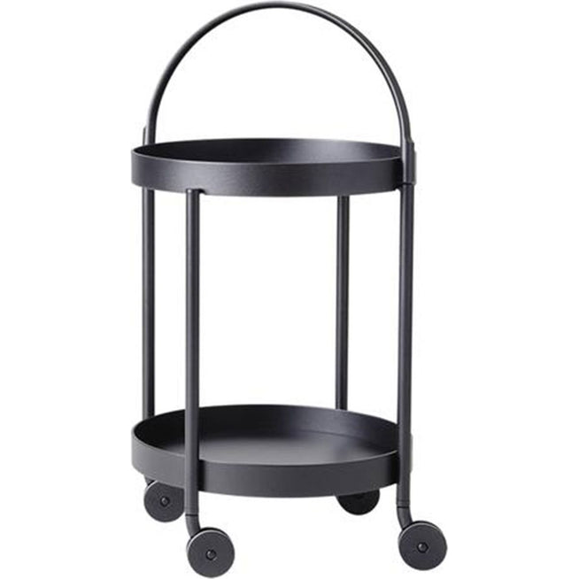 Photo of Roll Trolley - Trolley - Lava Grey - Ø: 44 x H: 78 cm