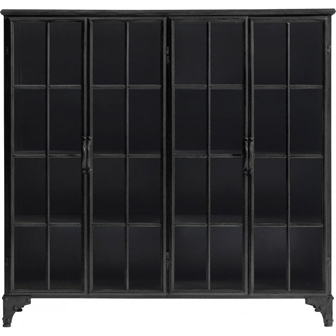 Photo of Iron Cabinet in the Center - Black