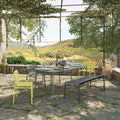 Thumbnail photo of Week-end, Square Table, White - Trädgårdsbord - Studio Brichet-ziegler - Vit - Metall