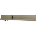 Thumbnail photo of Folded Shelves Large, Olive - Wall shelves - Johan van Hengel - Black - Metal