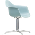 Eames Plastic Armchair Dal - 23 Ice Grey - Aluminium Polished - Matstolar - Charles & Ray Eames - Grå - Metall/plast