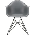 Eames Plastic Armchair Dar - 56 Granite Grey - Basic Dark Base - Matstolar - Charles & Ray Eames - Grå - Metall/plast