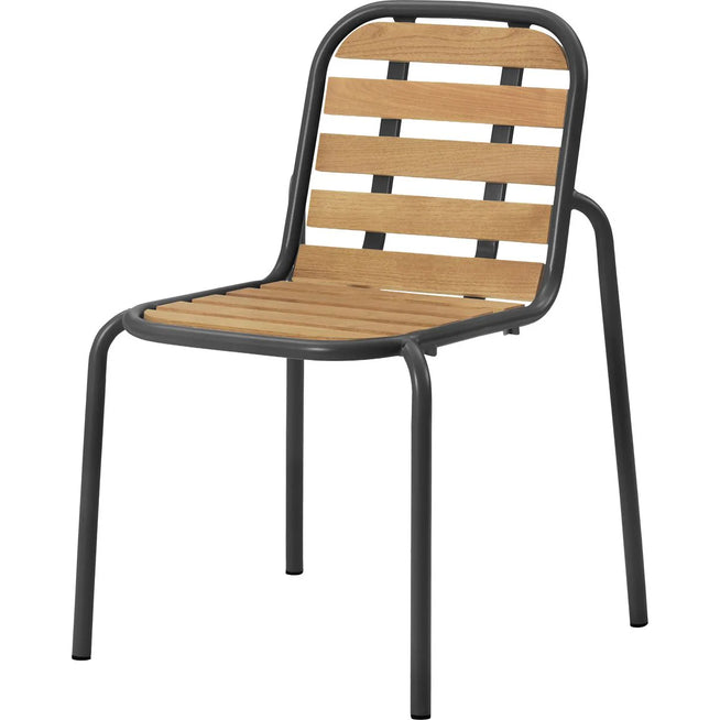 Photo of Vig Chair Robinia - Havestol - Black - W57 X D55 X H83 X Sh46 Cm