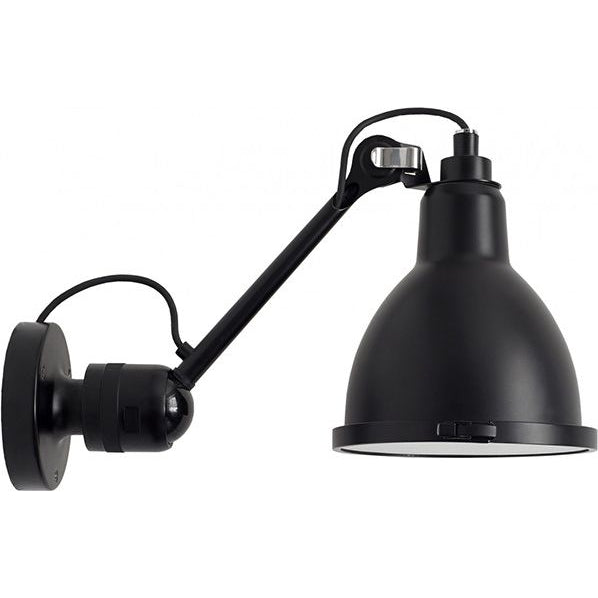 Photo of No. 304XL Outdoor Wall Lamp from Lampe Gras (Yellow/Round Shade, Without Sensor)