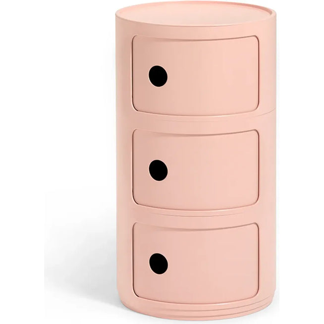 Photo of Componibili Bio 3 Pink - Hurtsar - Anna Castelli Ferrieri - Rosa - Naturmaterial