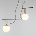 Thumbnail photo of Nh S3 2 Bracci Pendant Black/brass