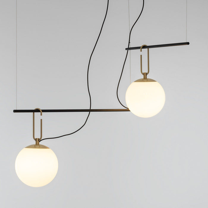 Photo of Nh S3 2 Bracci Pendant Black/brass
