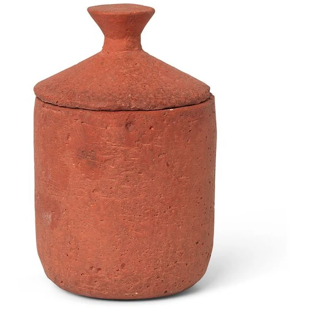 Photo of Ura Scented Candle - Duftlys - Red Sienna -  Ø 8 X H 13 Cm
