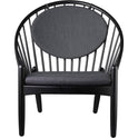 Poul M. Volther Armchair - J166 Jørna - Black/beige