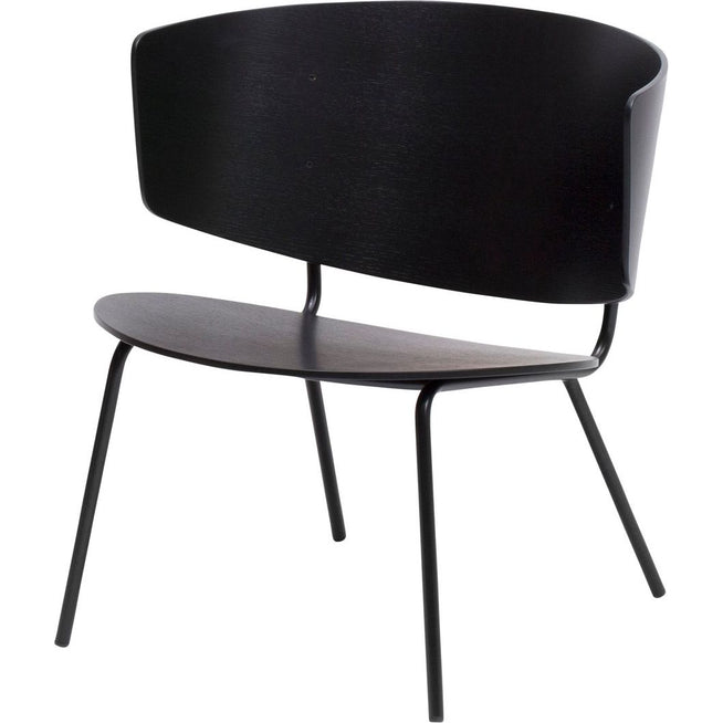Photo of Herman Lounge Chair - Loungestol - Black Ash - W68 X H68 X D60 Cm
