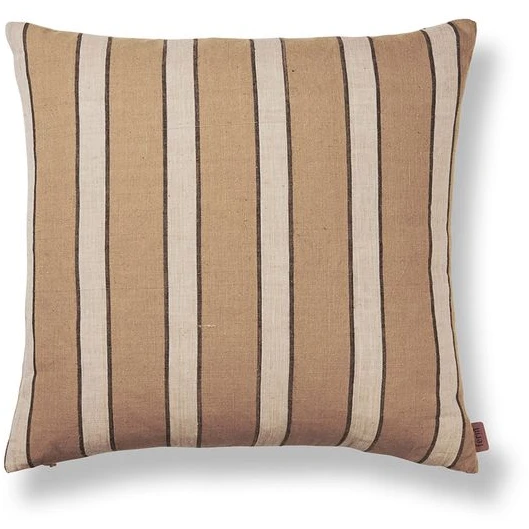 Photo of Brown Cotton Cushion Cover - Pudebetræk