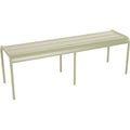 Thumbnail photo of Luxembourg 3/4 Seater Bench Willow Green 65 - Garden Benches - Frédéric Sofia - Green - Metal