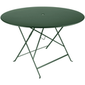 Thumbnail photo of Bistro Table Ø 117 cm, Cedar Green - Outdoor dining table - Green - Metal
