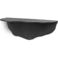 Thumbnail photo of Fracture Shelf - Hylde - Blackened Aluminium - L40,7 X H15 X W18 Cm