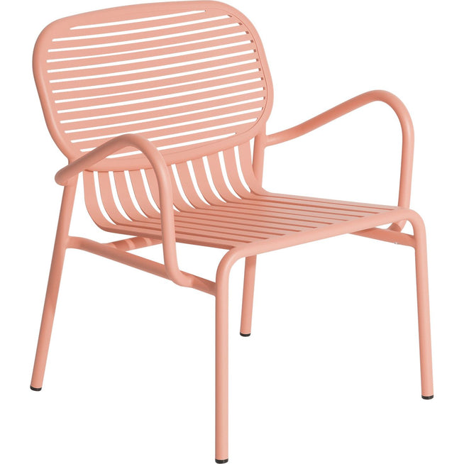 Photo of Week-end Armchair V2, Blush - Lounge stolar - Studio Brichet-ziegler - Rosa - Metall
