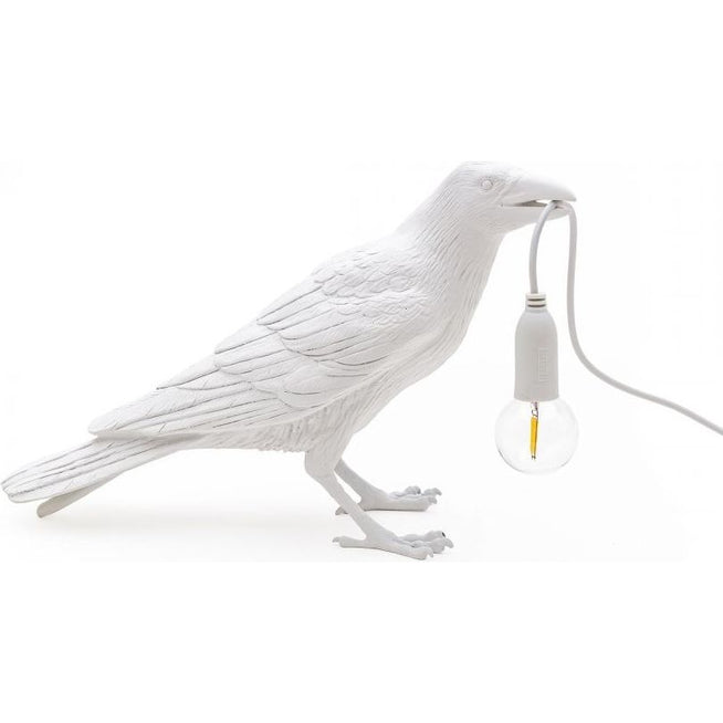 Photo of Bird Lamp Waiting White Outdoor